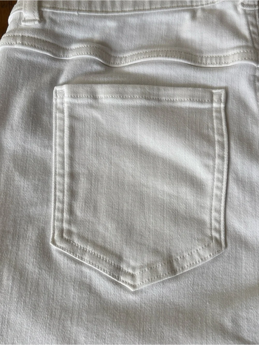 SPANX White Jeans- size Medium